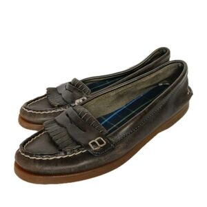 Sperry Top Sider Womens Seaport Brown Boat Deck Penney Loafers Shoes Size 6.5